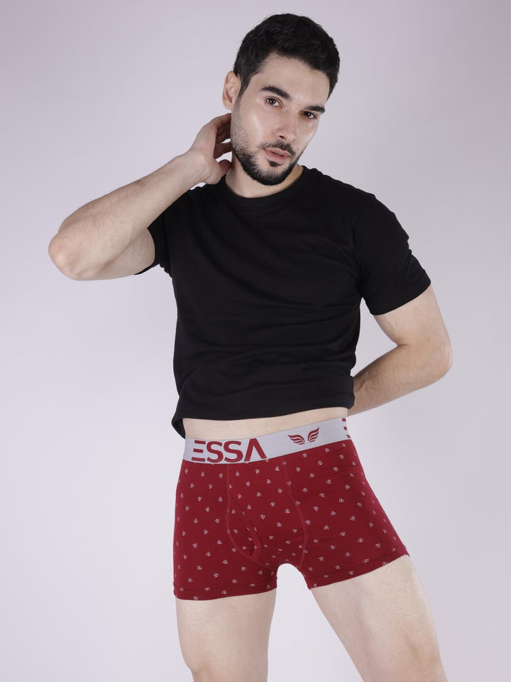 mr fit printed plus trunk #color_merlot