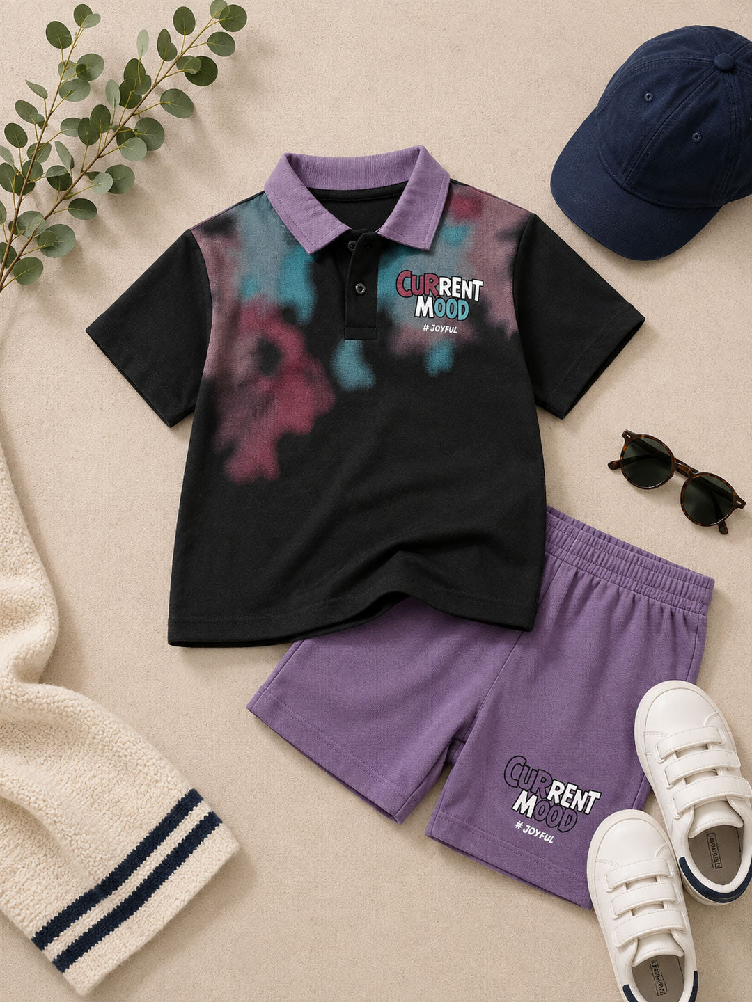 Baby Boys Polo T-Shirt With Shorts