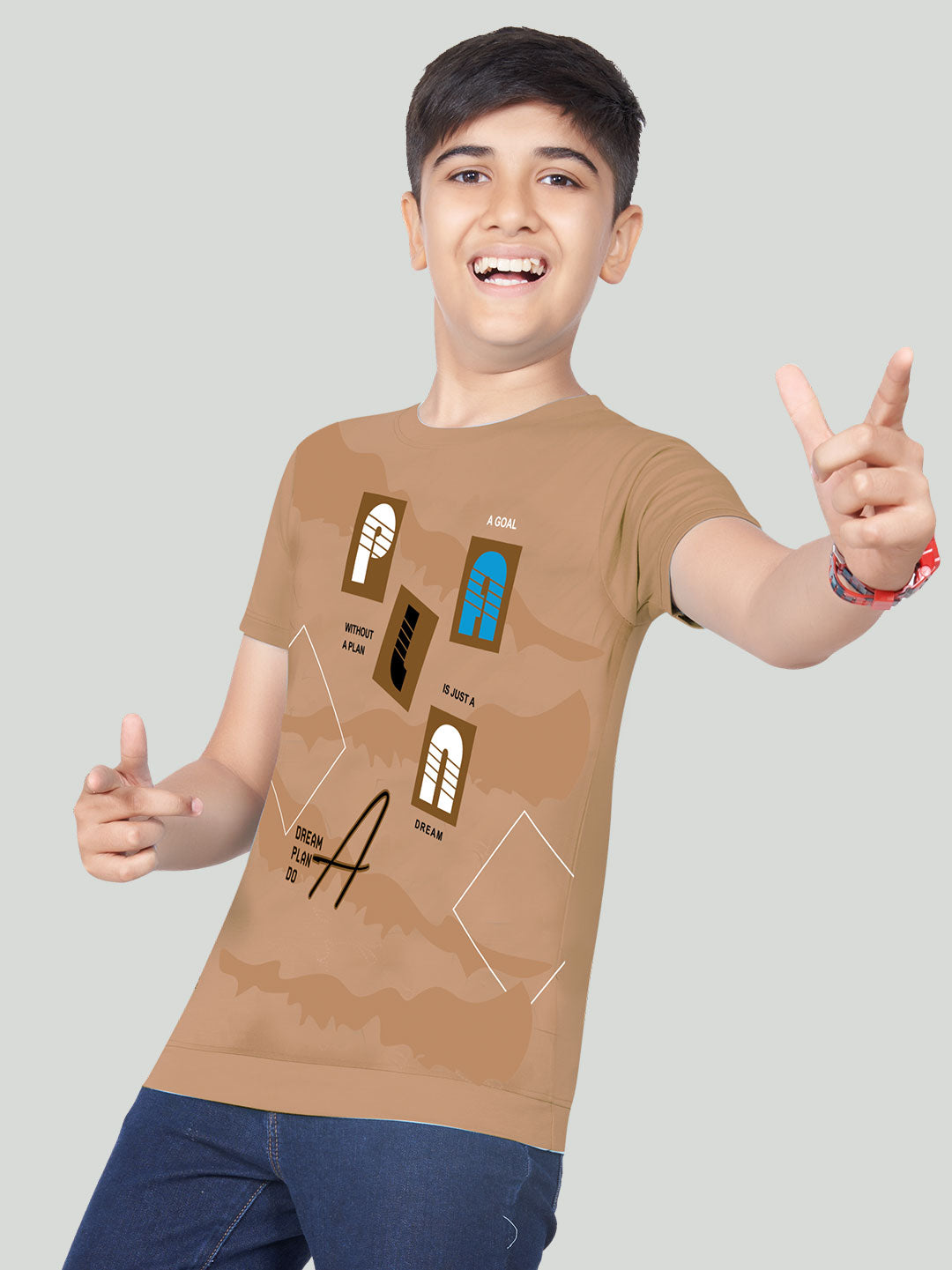 20-20 classic t-shirt for boys #color_pale-brown