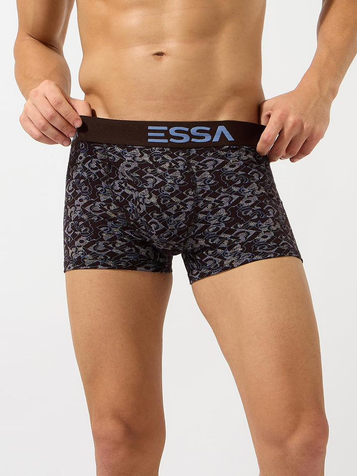 Passion Printed Cotton Trunks (Pack Of 2)