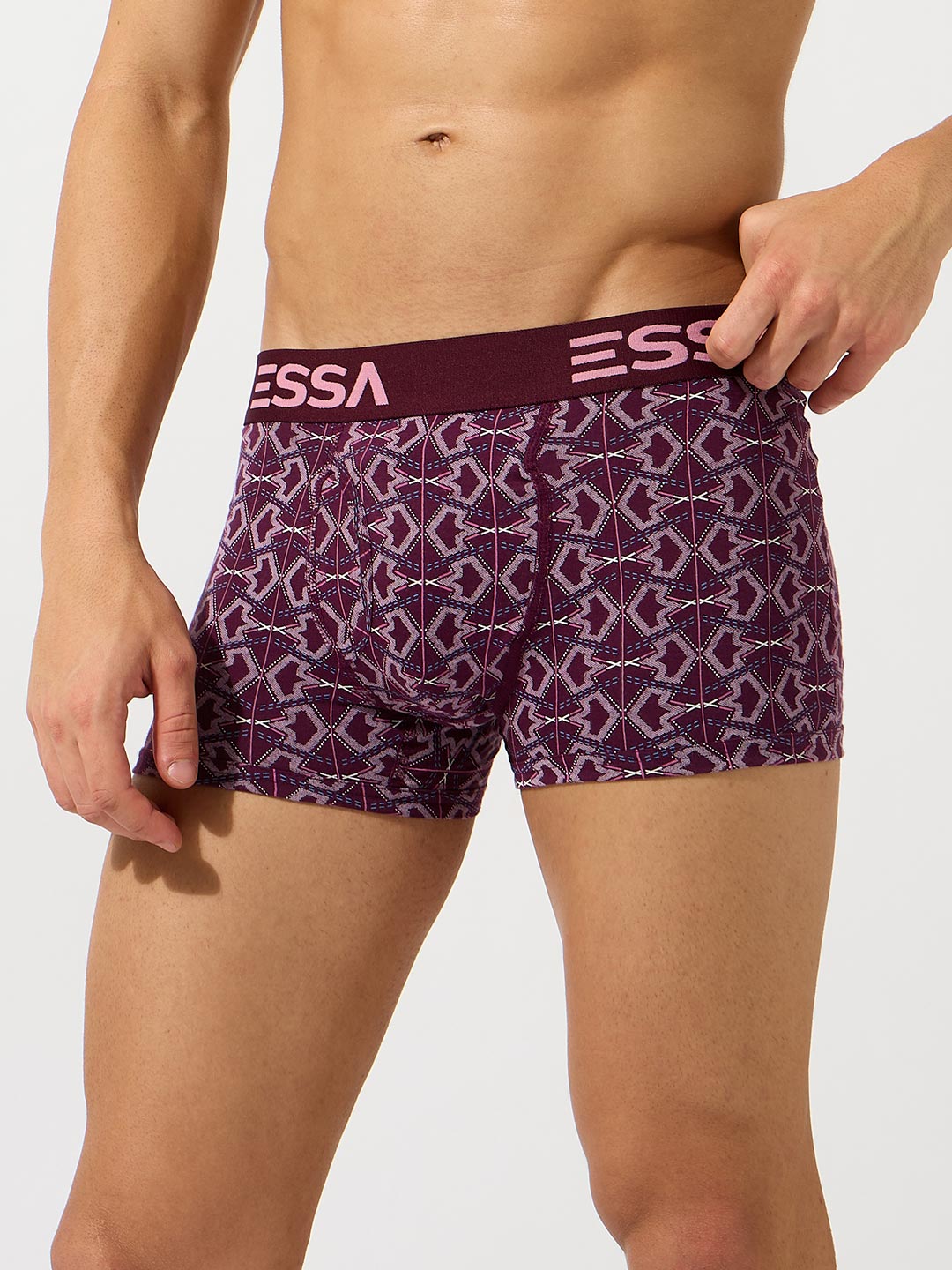 Essa Mini Trunks Men's Cotton Trunks Pack of 3 | Essa Passion Printed Underwear – ESSA ...