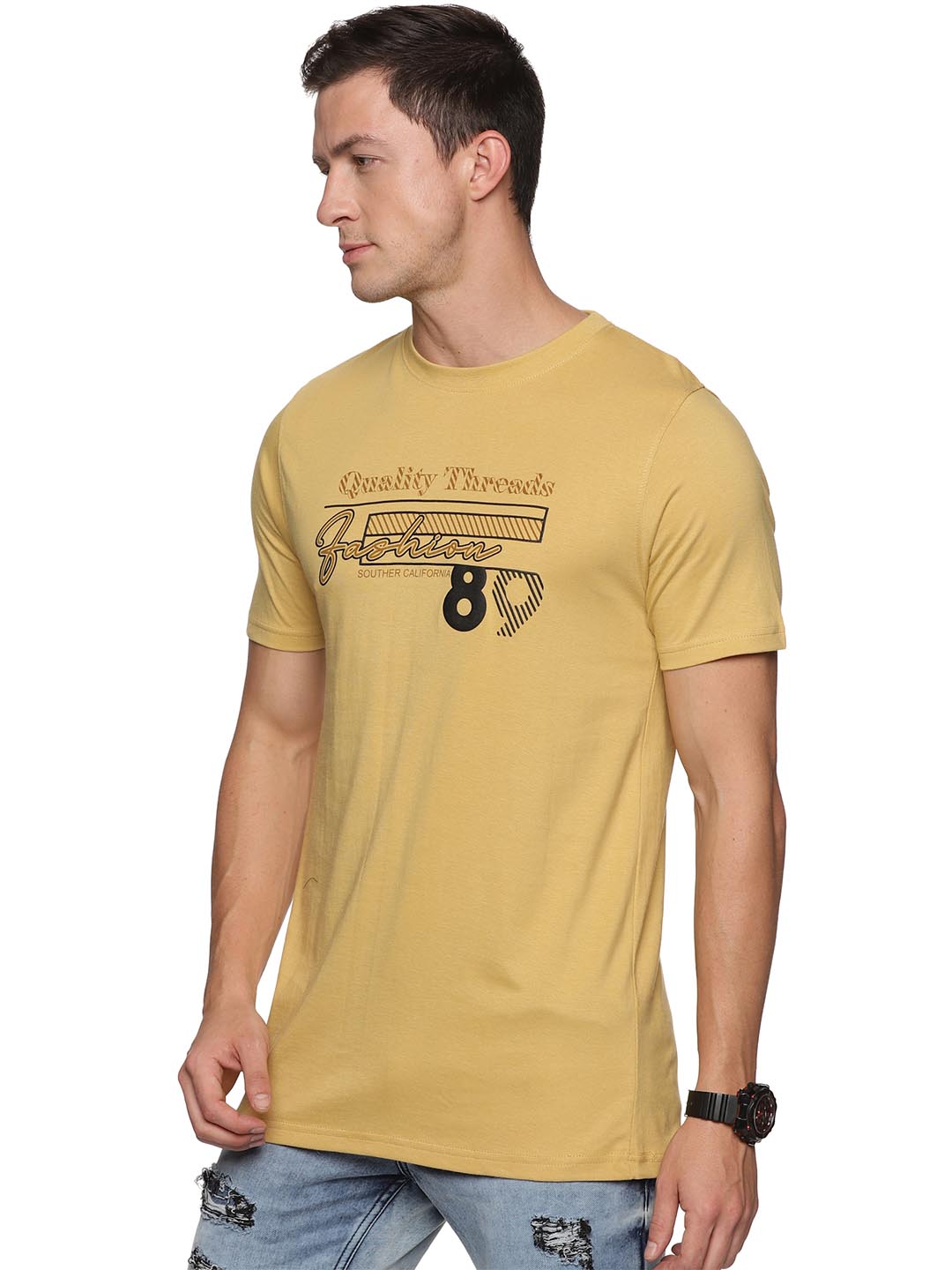 topper-7 classic t-shirt for men #color_harvest-gold