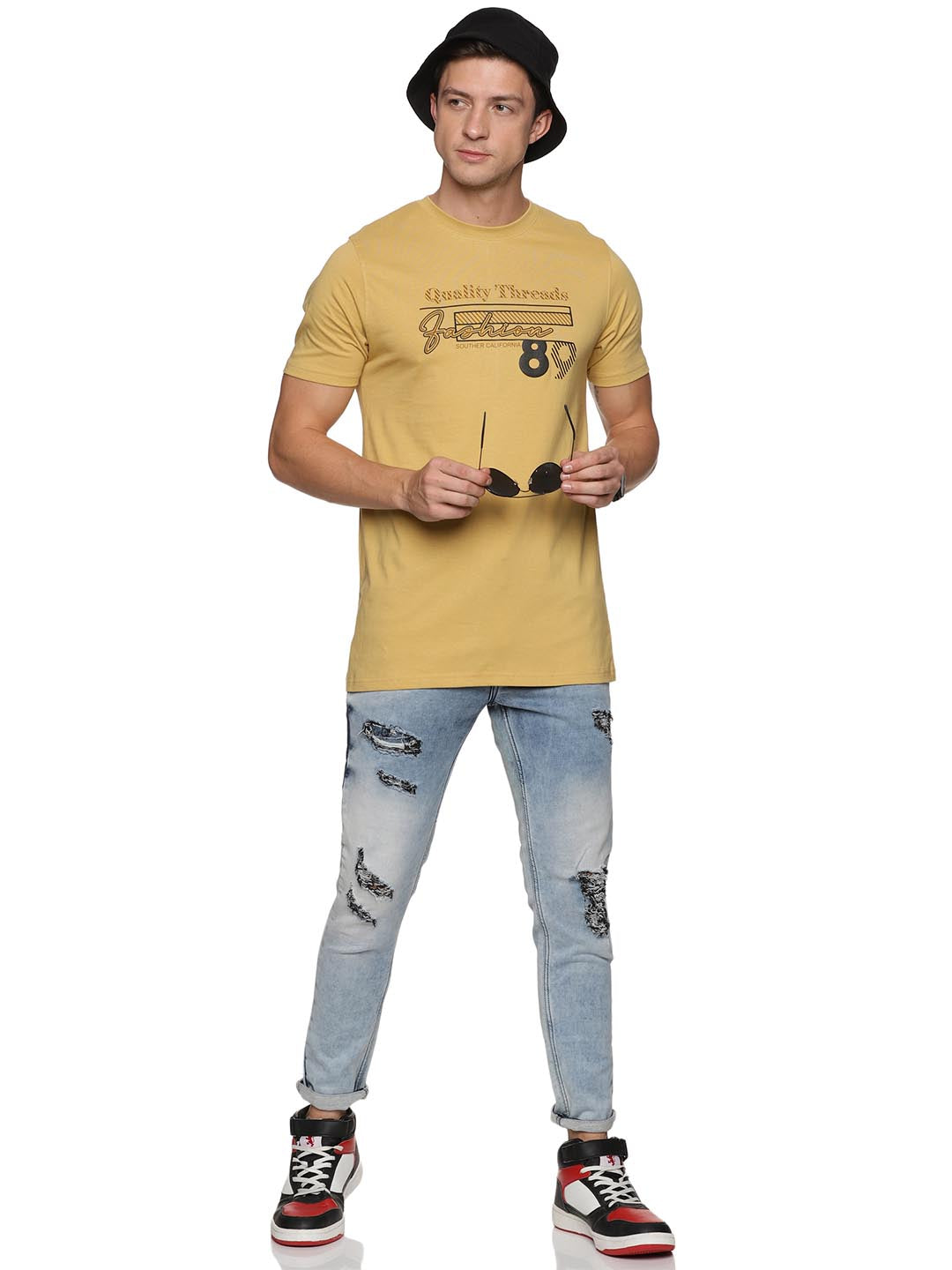 topper-7 classic t-shirt for men #color_harvest-gold