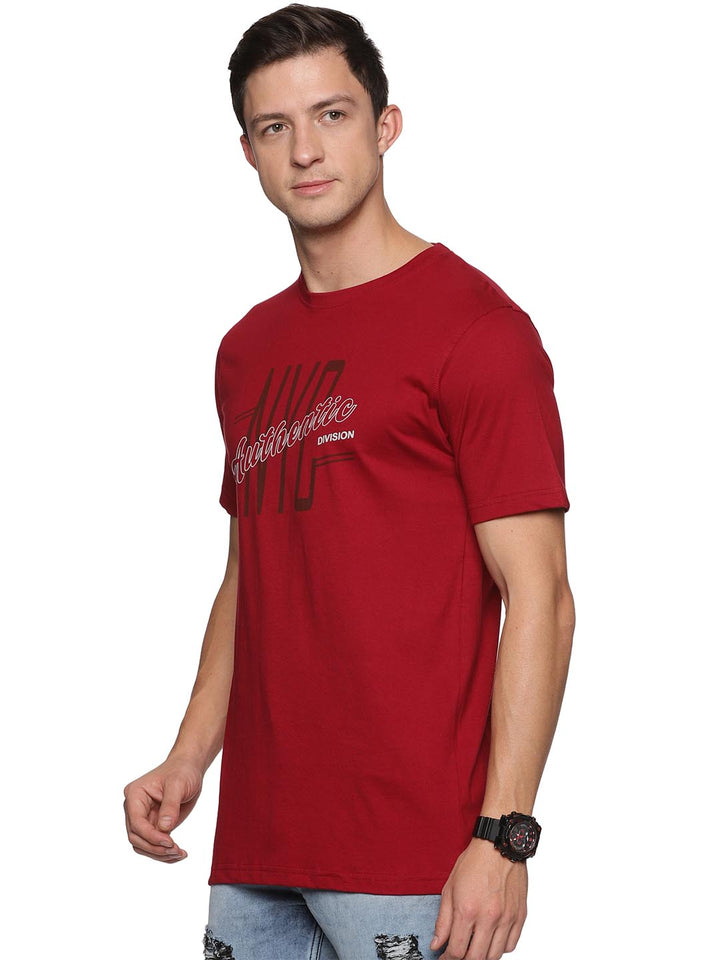 topper-7 classic t-shirt for men #color_merlot