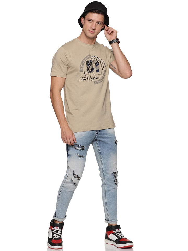 topper-7 classic t-shirt for men #color_champagne