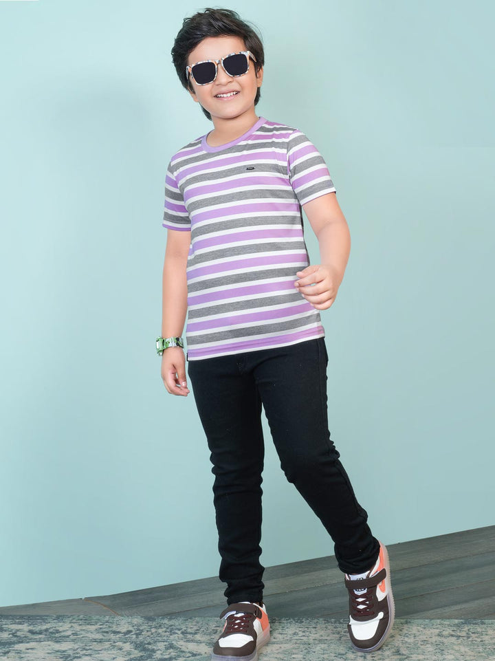 fs-255 t-shirt for boys #color_light-wisteria