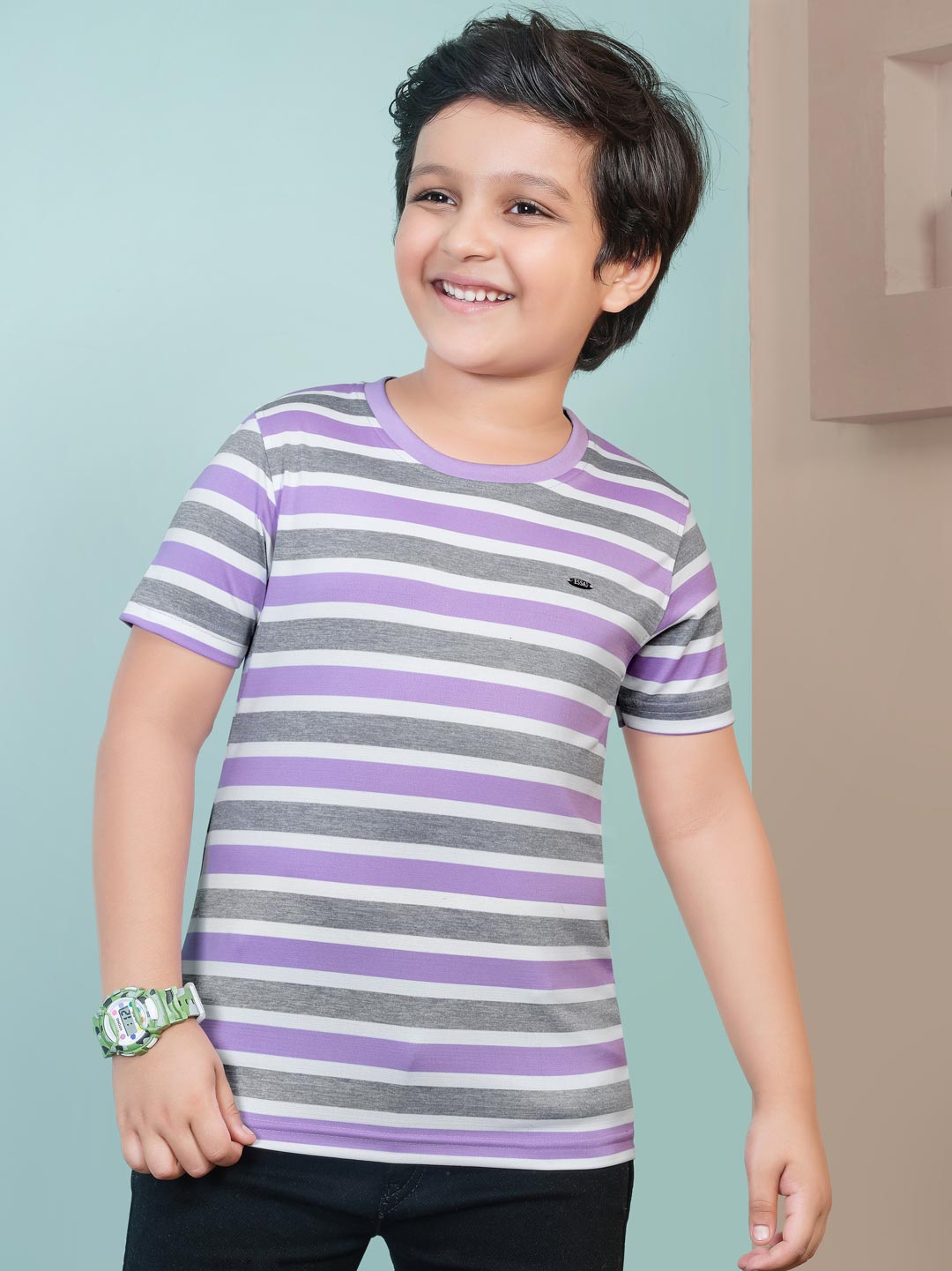 fs-255 t-shirt for boys #color_light-wisteria